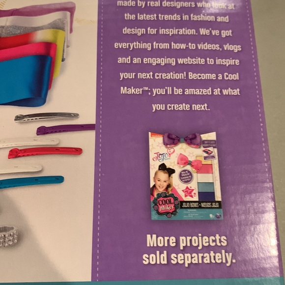 Cool Maker JoJo Siwa bow maker kit plus 1 refill pack - Picture 6 of 12